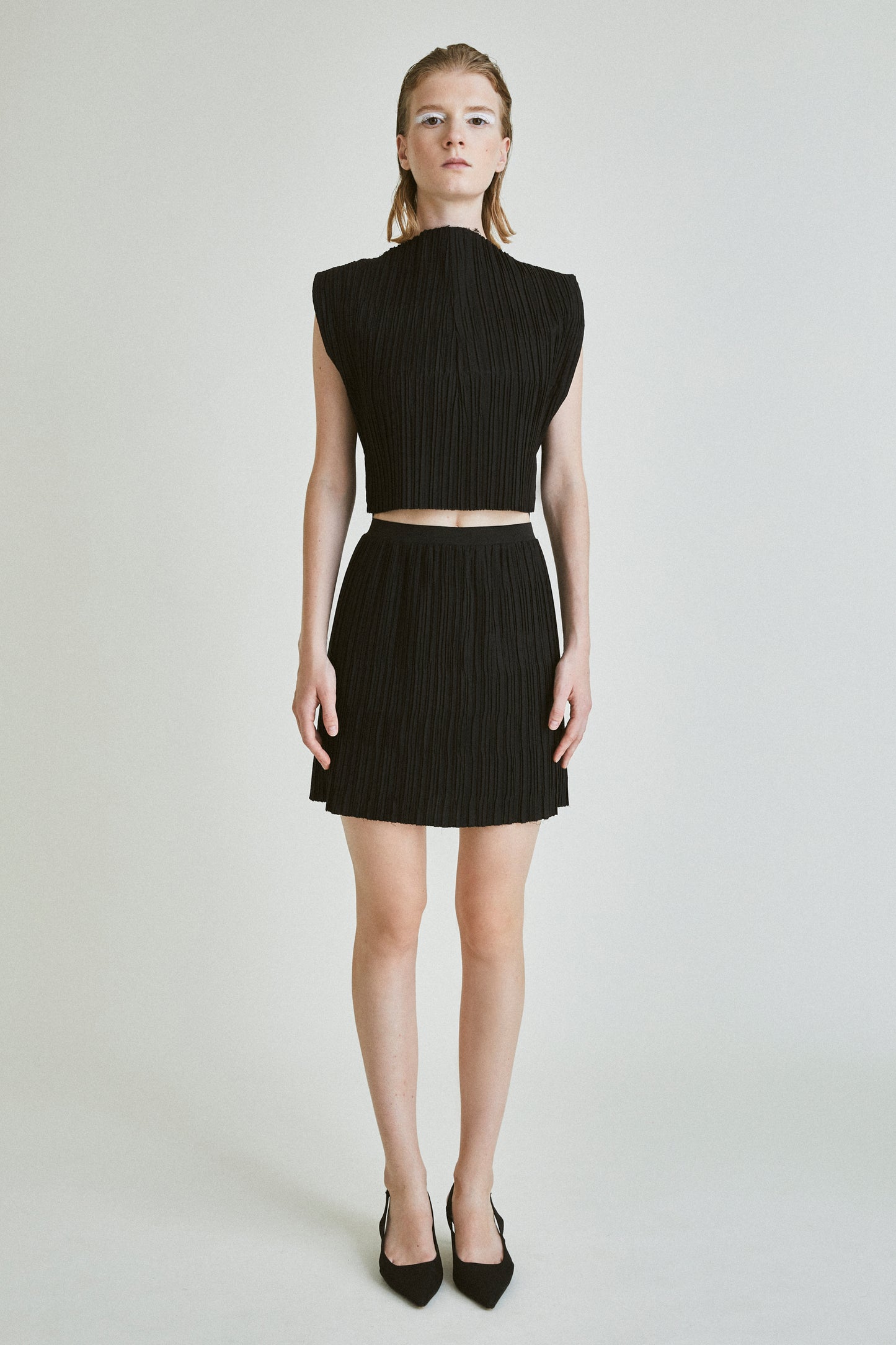 P_07 Skirt Short Plisse