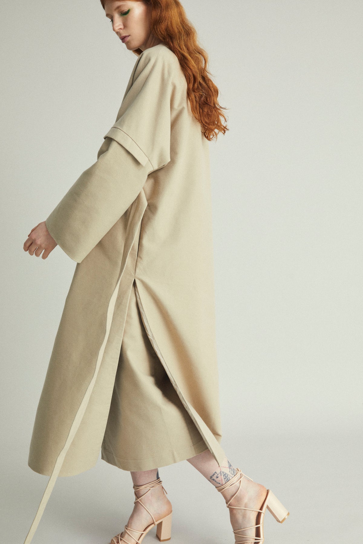 KIMONO COAT CROSS / 03