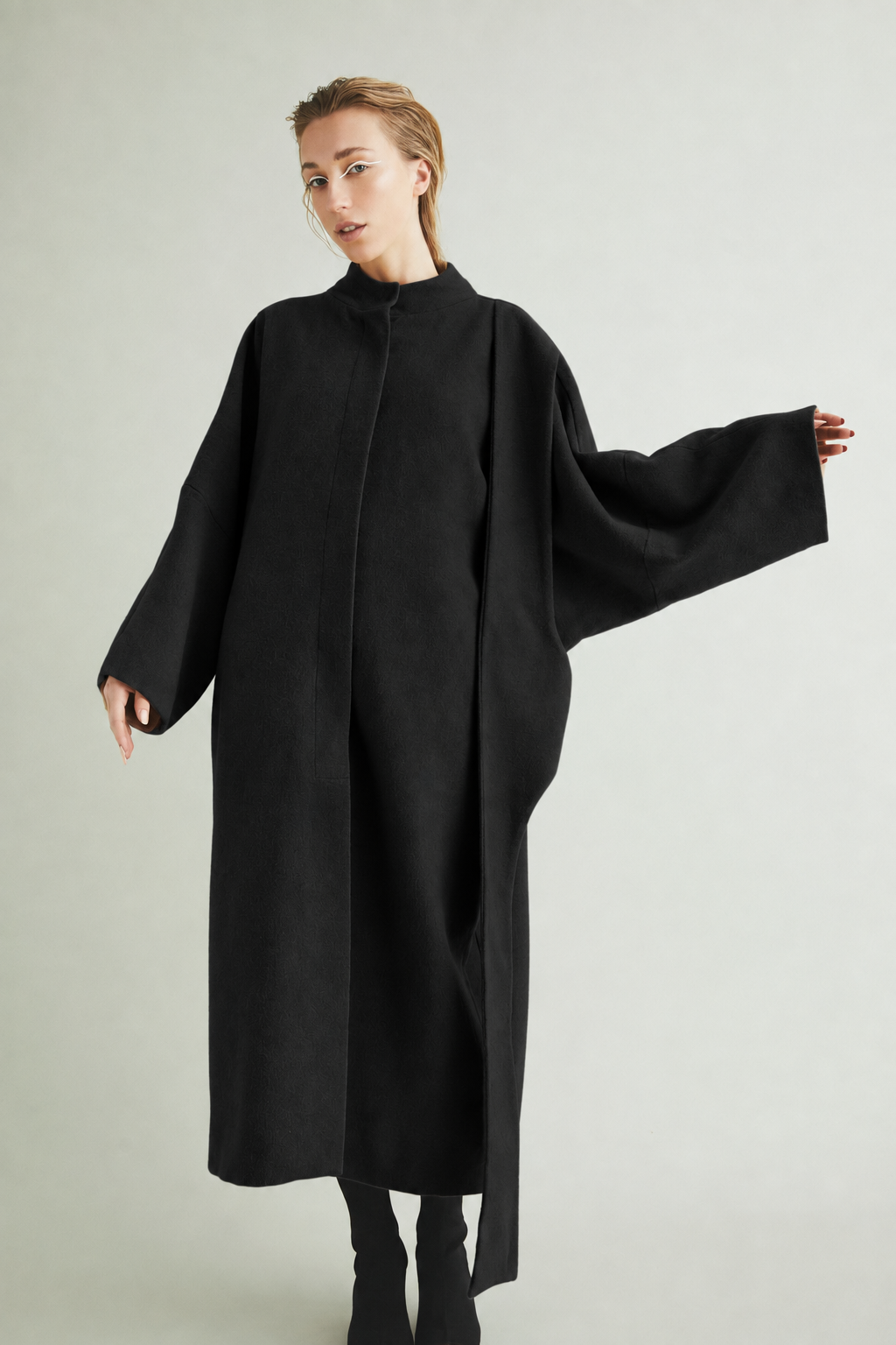 DETAIL COAT WOOL / 05